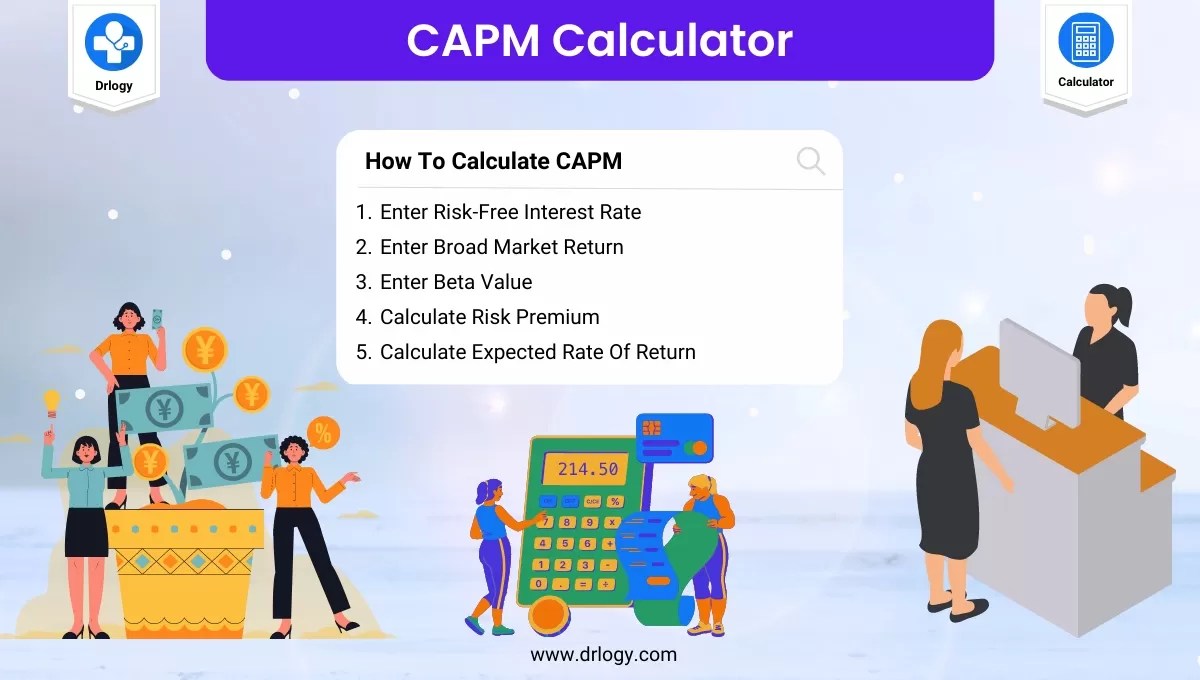 CAPM Calculator Estimate Expected Return on Investment Drlogy