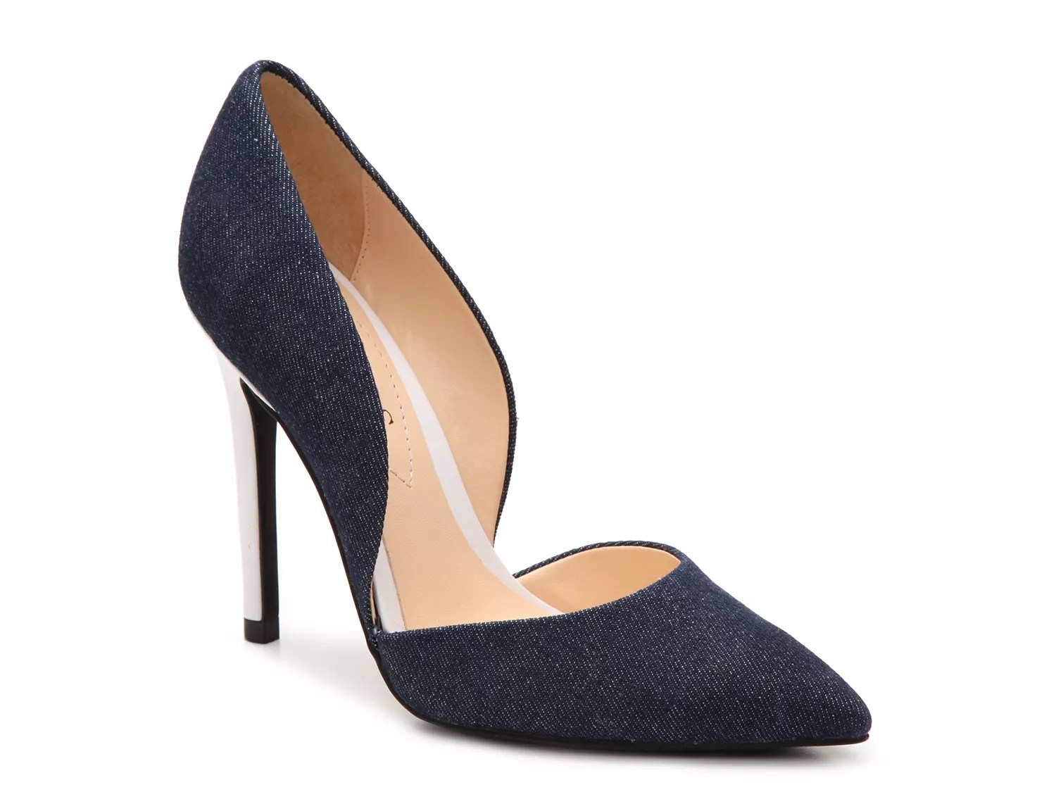 Guess Maribel Denim Pump Free Shipping DSW