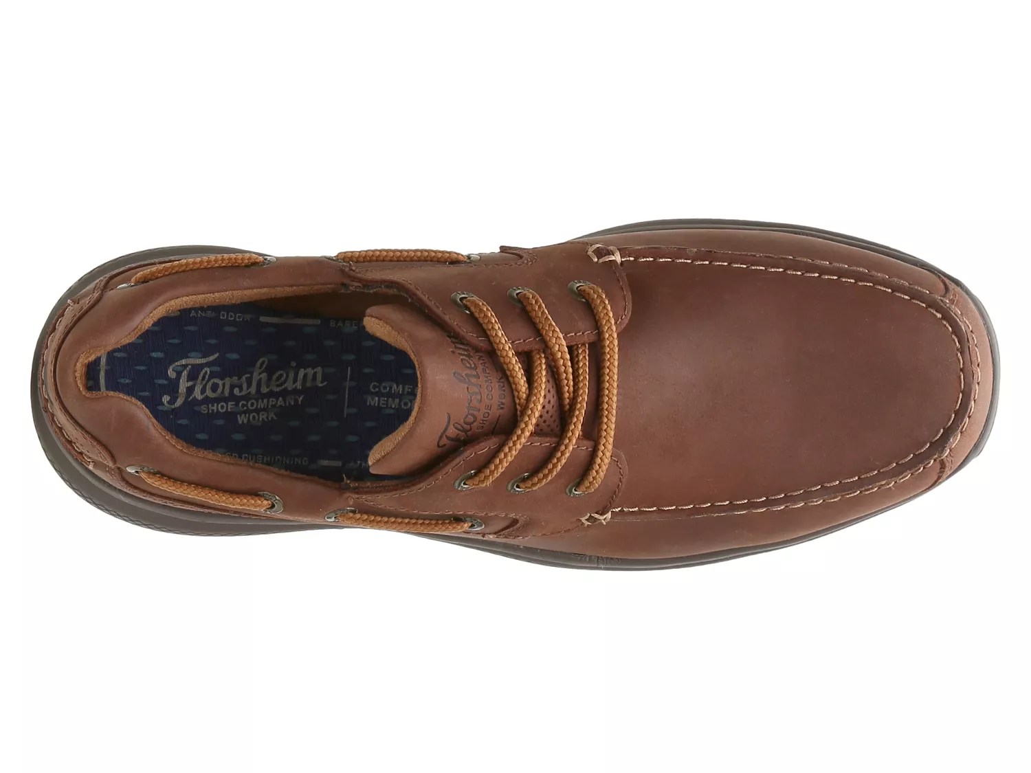 Florsheim Work Bayside Steel Toe Work Boat Shoe DSW