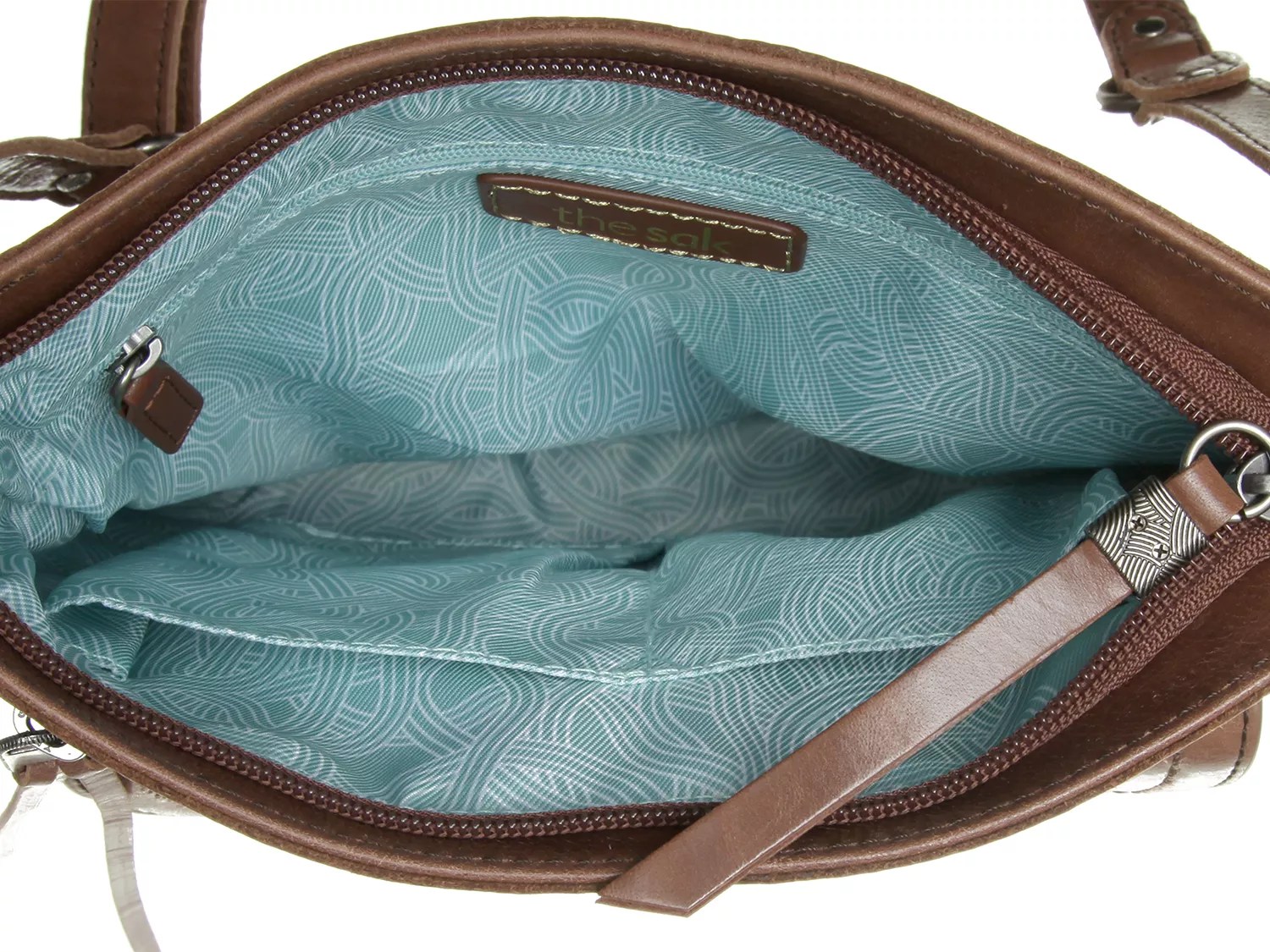 The Sak Ventura Leather Crossbody Bag IUCN Water