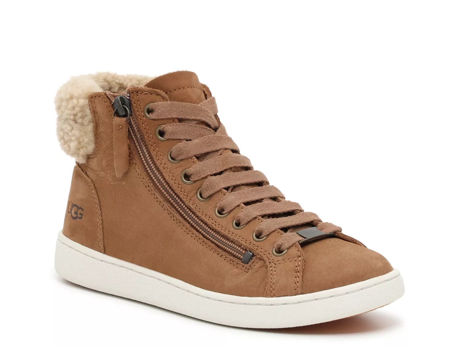 UGG Olive HighTop Sneaker Free Shipping DSW