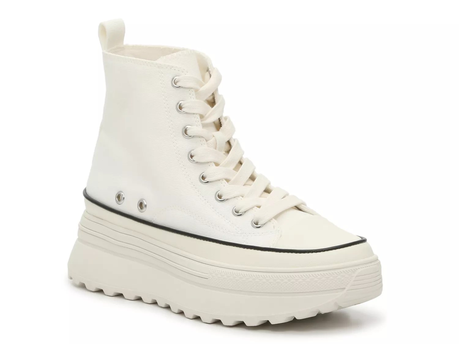 Madden Girl Mollie Lug HighTop Sneaker Free Shipping DSW
