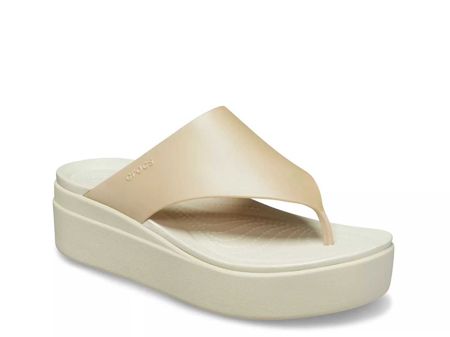 Crocs Brooklyn Low Wedge Sandal Women's Free Shipping DSW