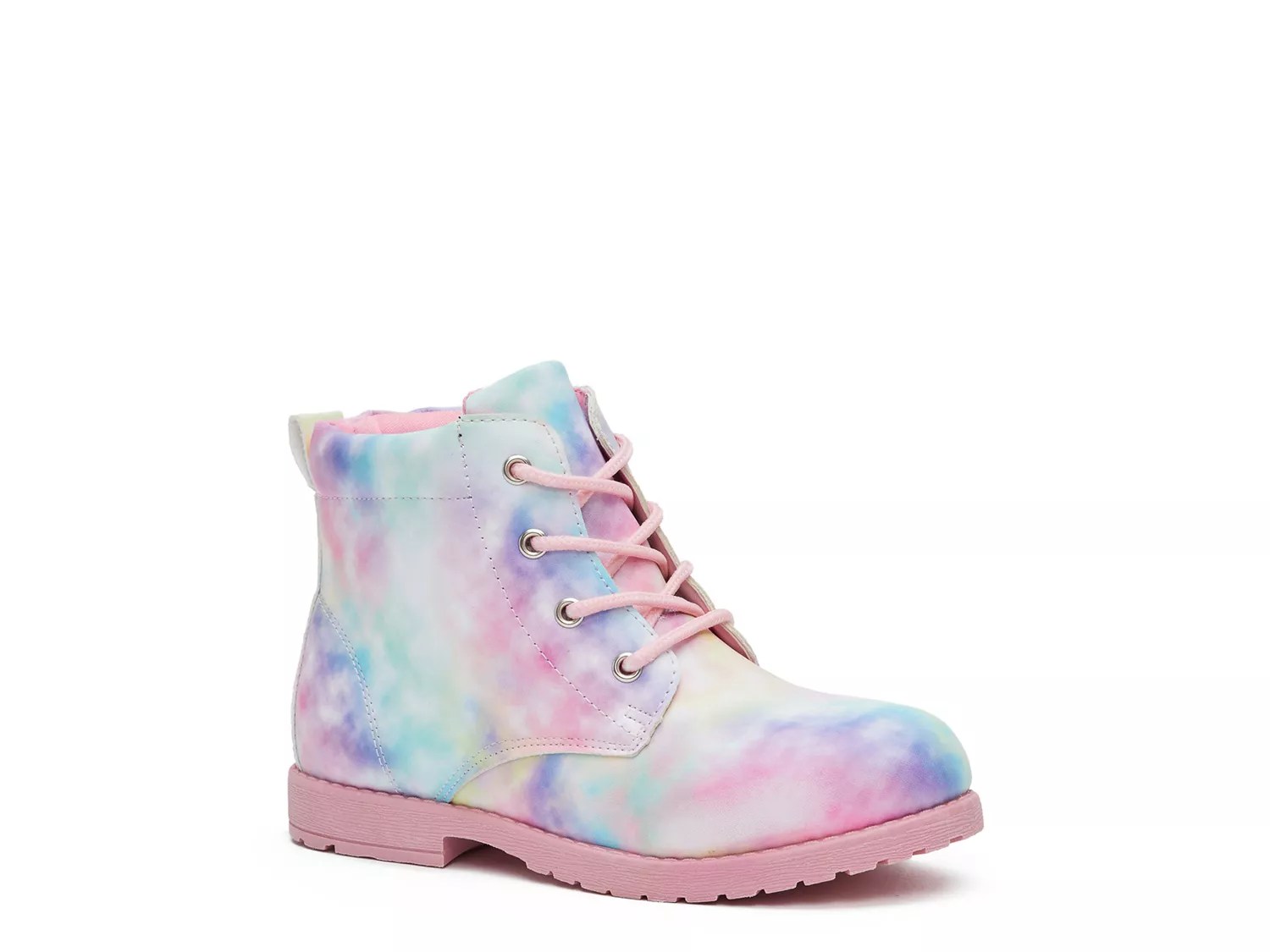 FABKIDS Tie Dye Combat Boot Kids' Free Shipping DSW