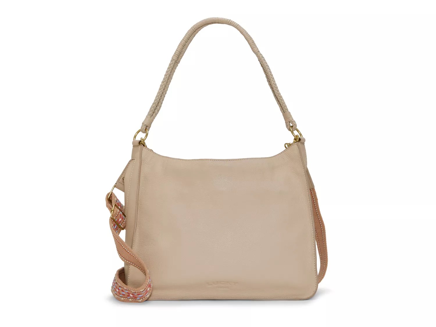 Lucky Brand Laya Leather Shoulder Bag Free Shipping DSW