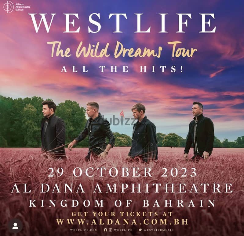 Westlife Golden Circle tickets Tickets Vouchers 105026763