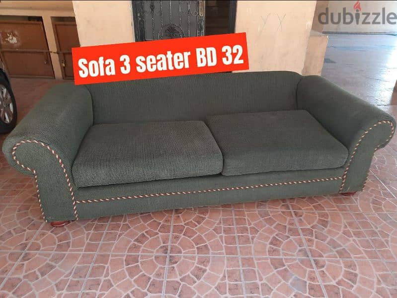 Single Seater 3 seater sofa for sale أثاث 105050773