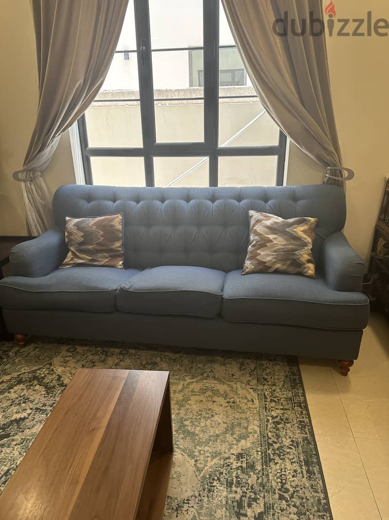 7 seater Sofa Set + Table Furniture 105256019