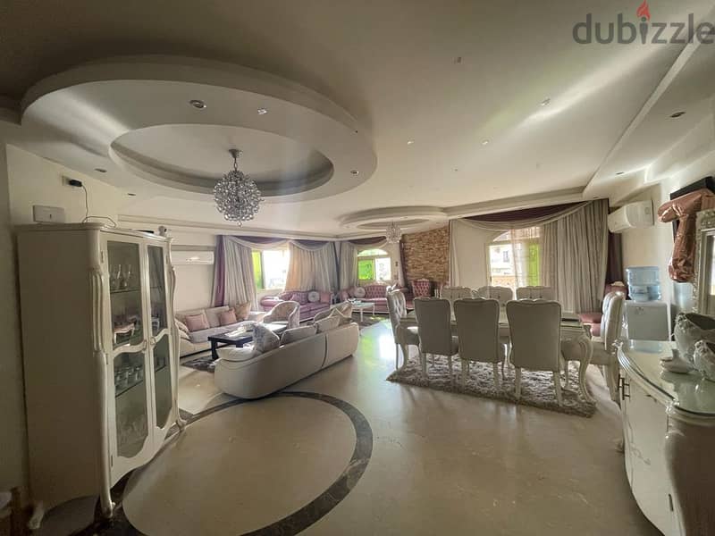 Apartment 240m Ready to move Fully Finished for sale in 5th Settlement