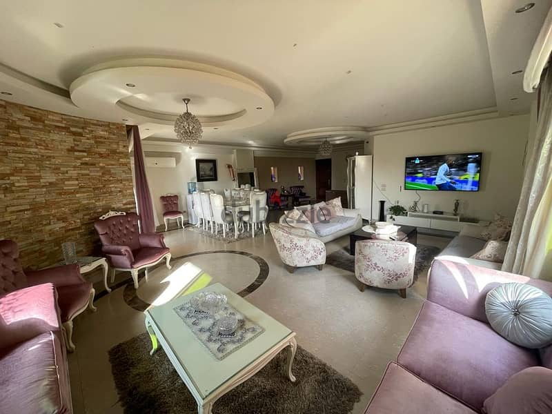 Apartment 240m Ready to move Fully Finished for sale in 5th Settlement