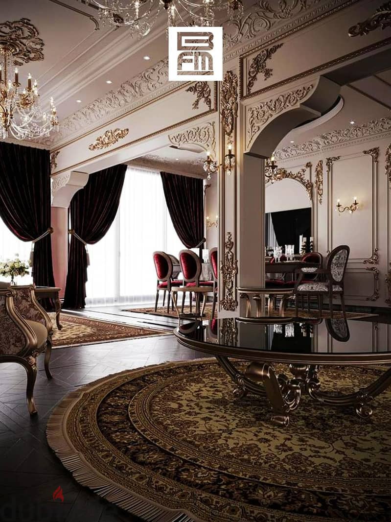 فيلا فاخرة مفروشة ومكيفة بالكامل في لايك فيو التجمع الخامس بجوار