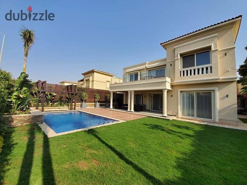 Villa for sale ready for viewing in SwanLake Hassan Allam, New Cairo
