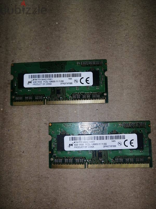 RAM LAPTOP DDR3L 2X4 GB Computer Accessories & Spare Parts 202857243