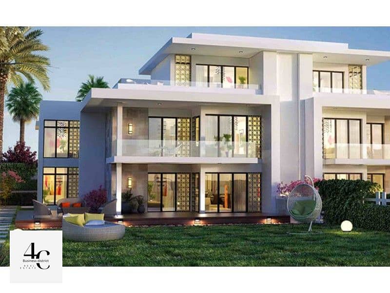 Town house 182m for sale in seashore with down payment and installments