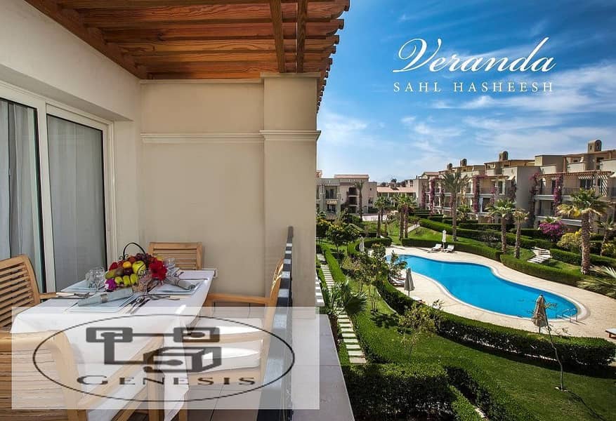 aprtment for Sale in Veranda Sahl Hasheesh 81 sqm + Roof Ultra Super