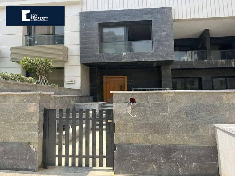 Duplex with private pool ,in the Fifth Settlement, next to Palm Hills