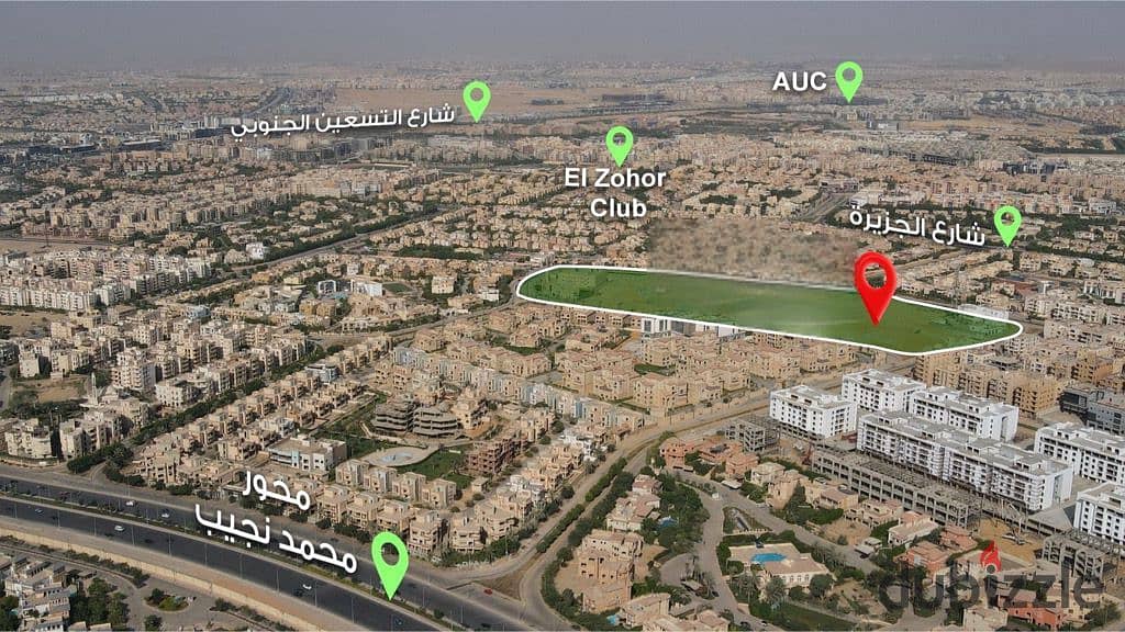 penthouse (zen garden villa) at fifthstatement near to Auc 195m with a