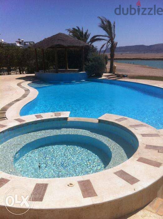 For rent !4bd villa/El Gouna Private swimming pool 139 Villas For
