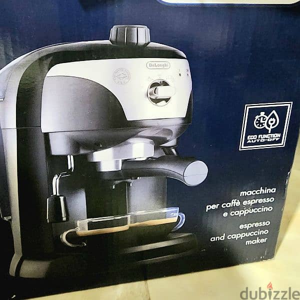 DeLonghi EC221 Black Espresso Machine 1100 Watt مبردات مياه و غلايات