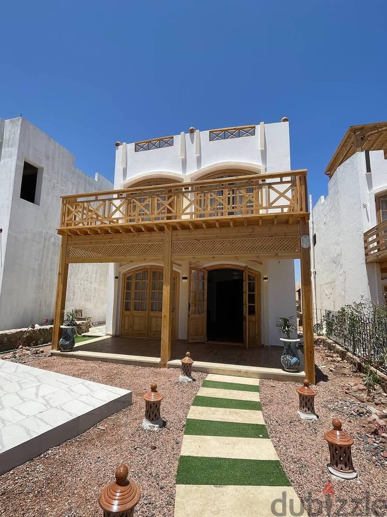 Brand new Fully Furnished Villa Sea View for sale in dahab فلل للبيع