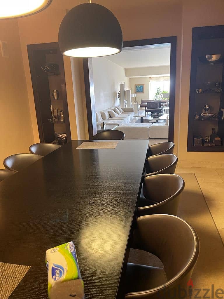 For sale a unique apartment 400 m2 fully finished nile view in zamalek