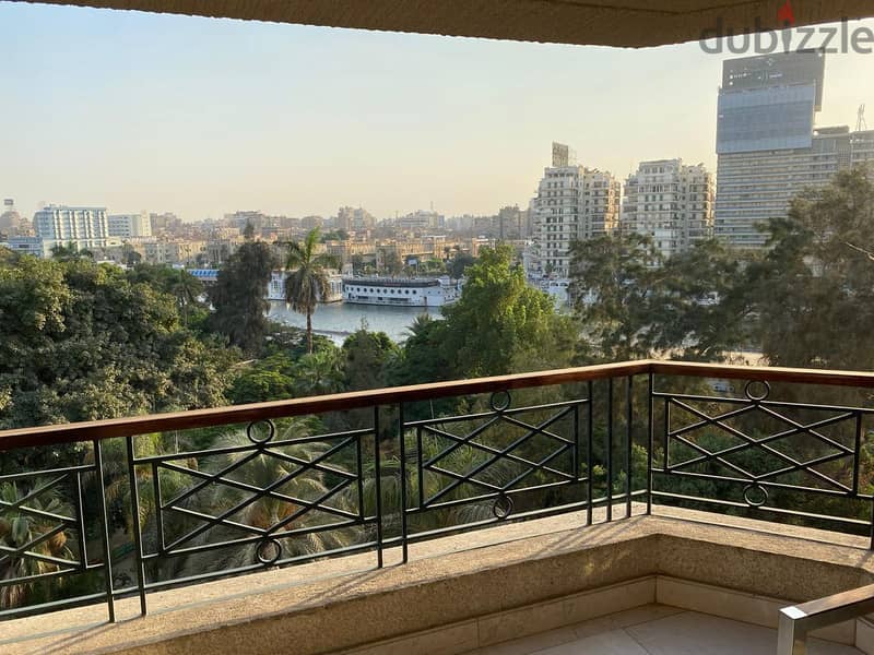 For sale a unique apartment 400 m2 fully finished nile view in zamalek