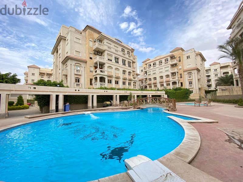 For Rent Modern Apartment semi furnished First Hand in Leila At 90