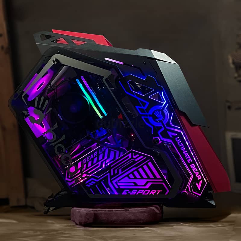 Gigabyte Aorus B450 Motherboard PC for gaming and editing كمبيوتر