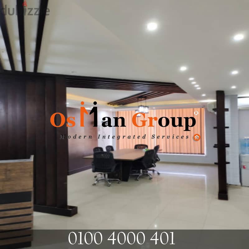 Ultra Luxurious 2000 sqm Office Building for Rent in New Maadi with