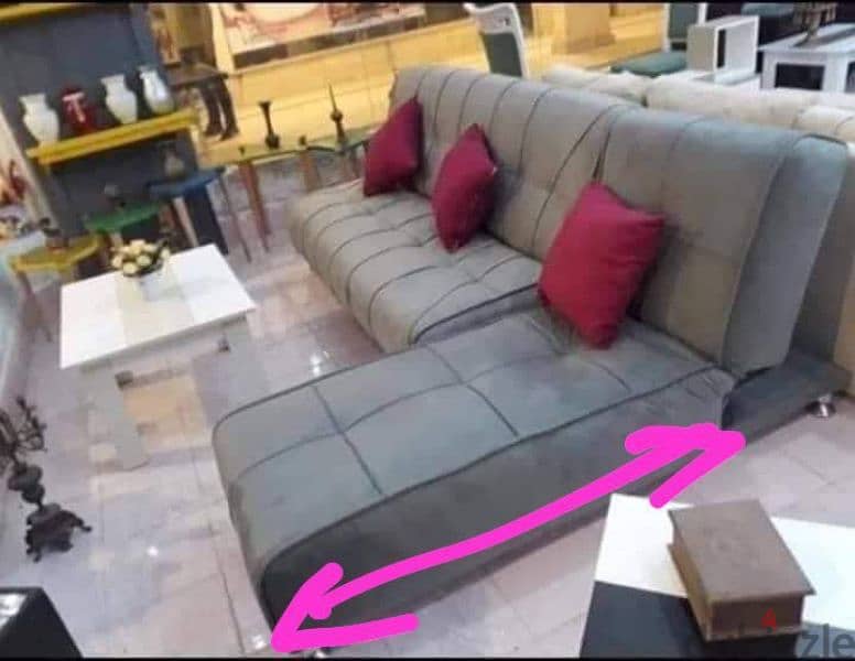 Lshape Sofa bed غرفة معيشة 199498859
