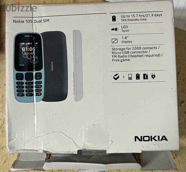 nokia 105 for sale نوكيا ١٠٥ Mobile Phones 199603739