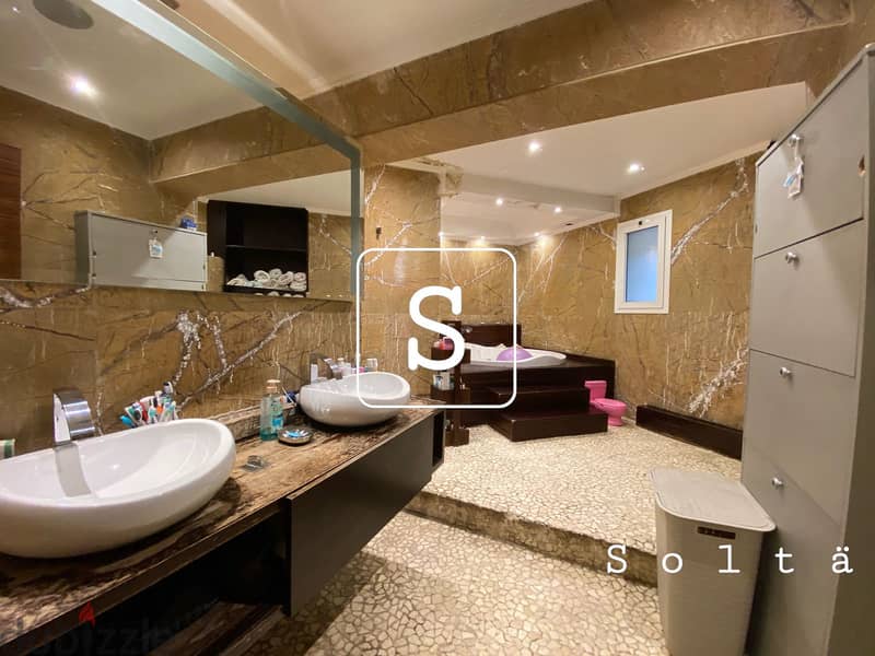 Duplex with roof 500 SQM fully finished aswan square Apartments for