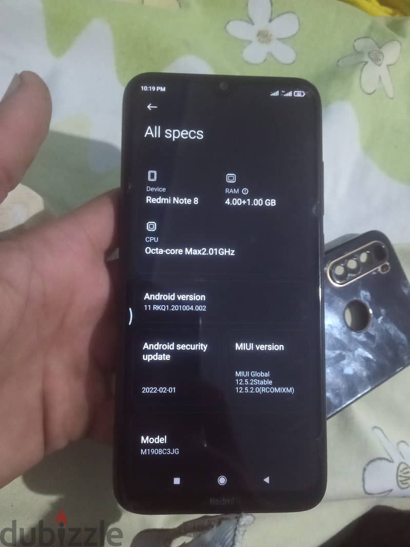 Redmi note 8 black Mobile Phones 199676427