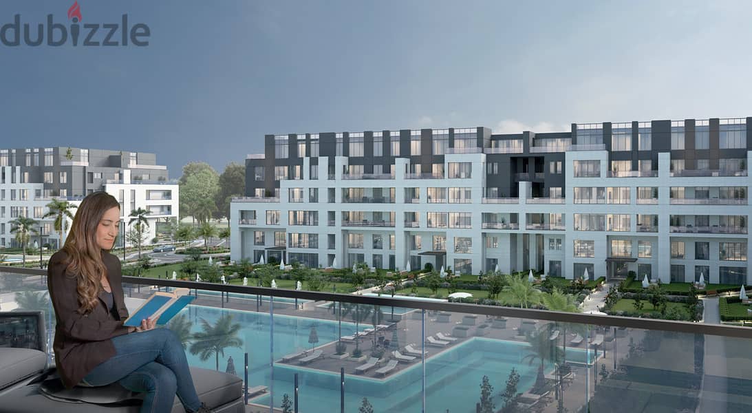 fully finished apartment with garden in AL KARMA KEY sheikh zayed