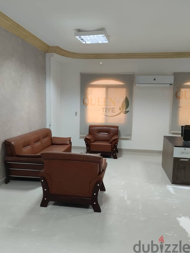 Fully furnished apartment and office for rent near Fatima Al Sharbatly