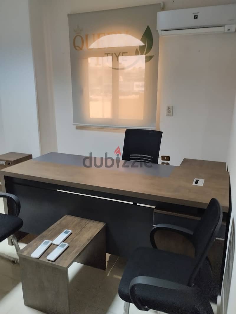 Fully furnished apartment and office for rent near Fatima Al Sharbatly