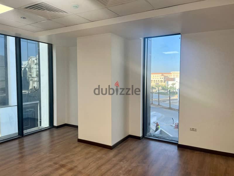 A finished office for rent in the Fifth Settlement on 90th Street