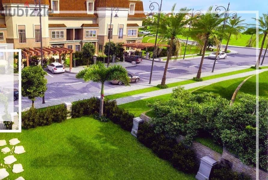 Villa for sale in Sarai, on the Suez Road, next to Madinaty, New Cairo