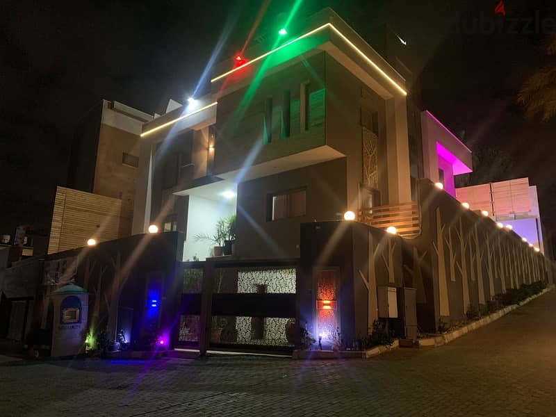 For rent luxurious villa in a premium compound beside Grand Museum