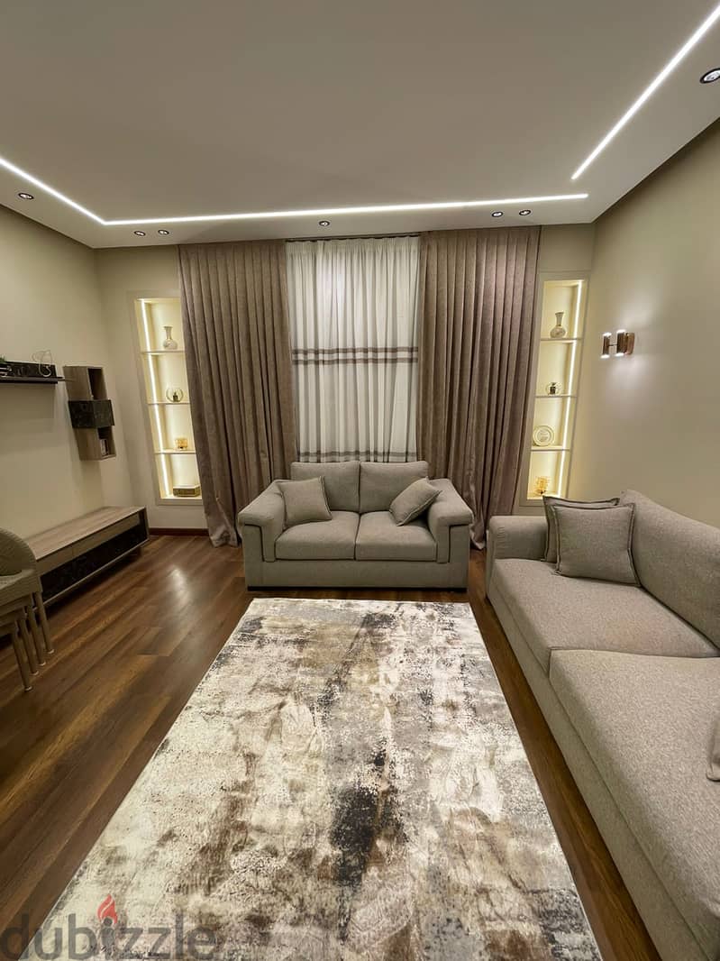 furnished Studio with garden for rent in Village Gate Compound Fifth