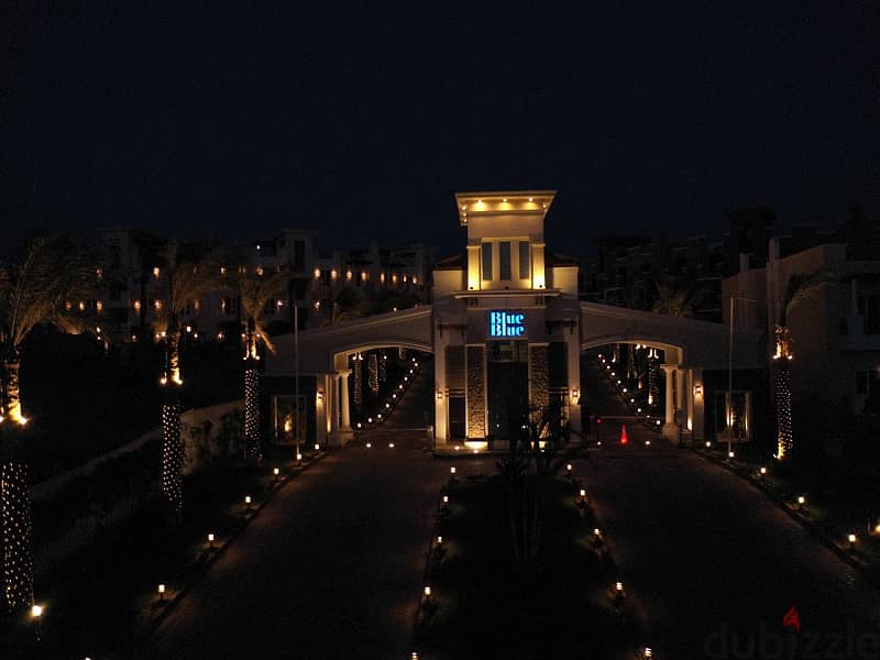 Ready to Deliver Duplex for sale Full Sea View Finished In Blue Blue El