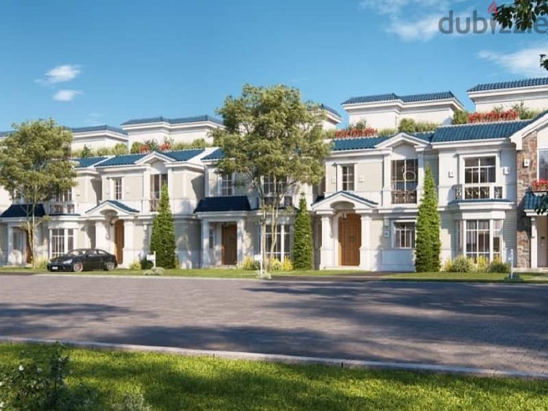 Own Townhouse in Mountain View iCity New Cairo Open Park View Villas