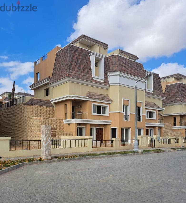 For sale, 239 sqm villa, S. VILLA, in Sarai Compound, New Cairo, villas