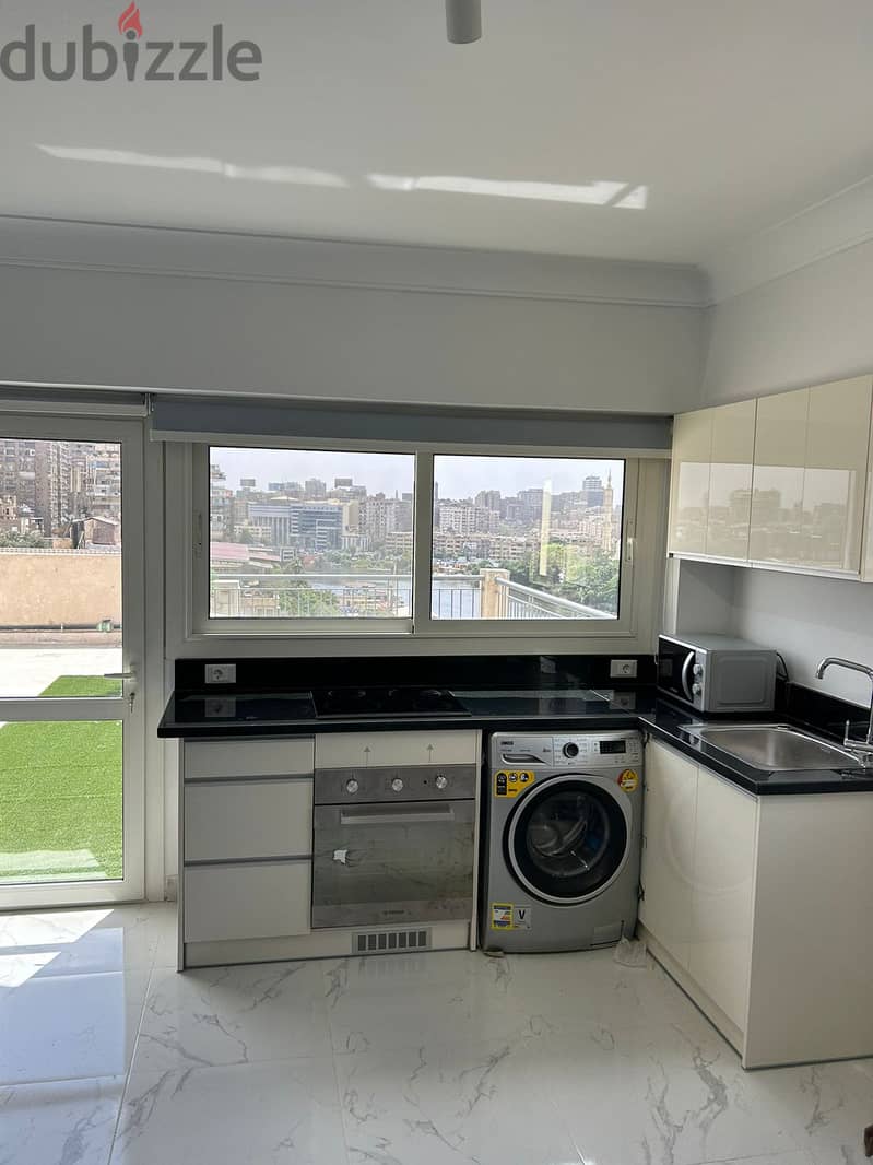 New Modern Nile view Penthouse in Zamalek. Apartments for Rent