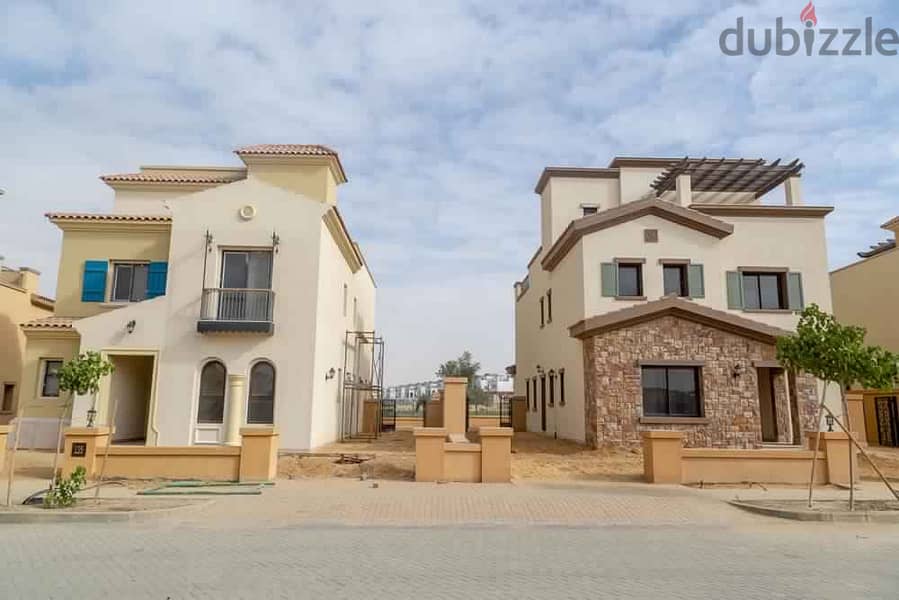 Twinhouse fully finished for sale in Mivida _ New Cairo Villas For Sale 500428988