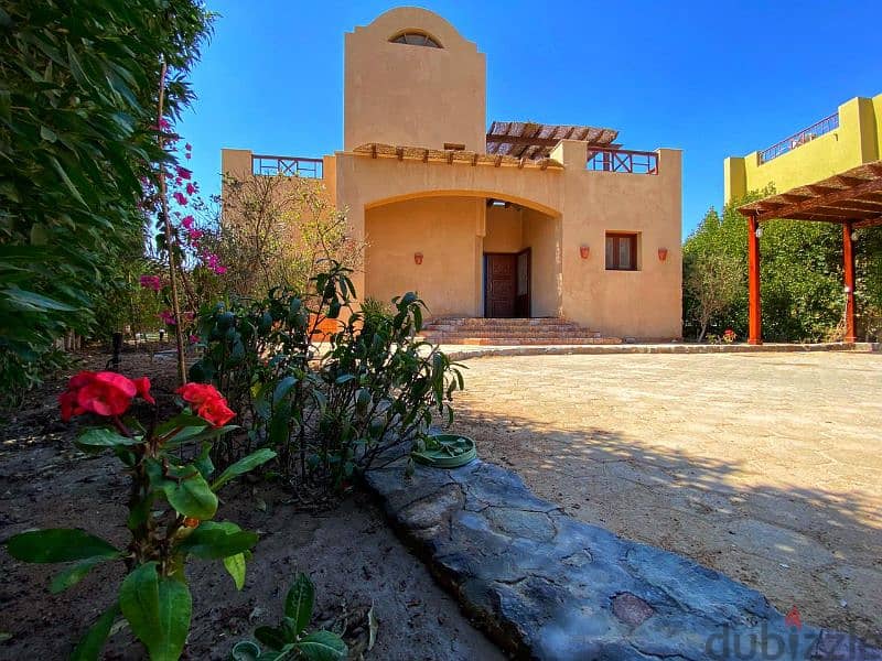 Villa 3 bedroom private ( heated )pool . For Rent . Sabina at El Gouna