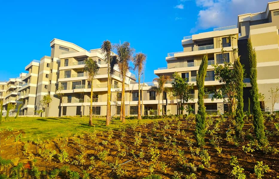 Fully Furnished Apart with Big Roof Terrace in Sodic Villette New Cairo