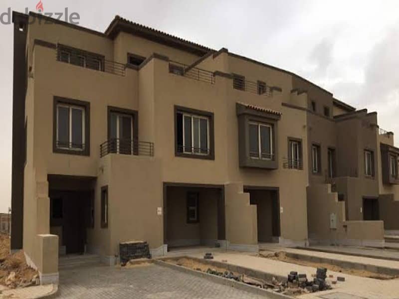 Amazing Townhouse Middle 282m at Palm hills new Cairo بالم هيلز القاهرة