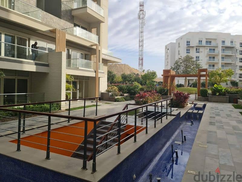 Apartment 3 bedrooms for sale semi finished Mountain view icity ماونتن