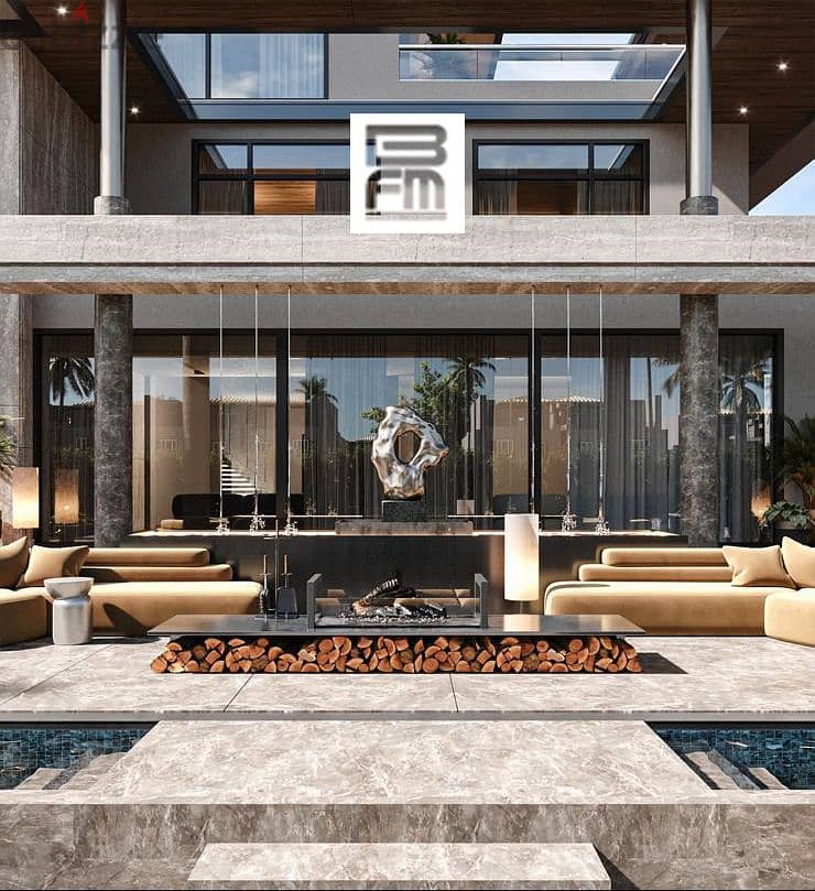 فيلا للايجار في كمبوند قطامية هايتس التجمع الخامس القاهرة الجديدة Villa